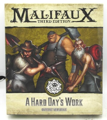 Malifaux M3E WYR23523 A Hard Day's Work (Outcast Versatile) Prospectors Creedy