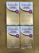 4 New Estroven Complete Multi-Symptom Menopause Relief - 28 Caps Each Ex. 04/26