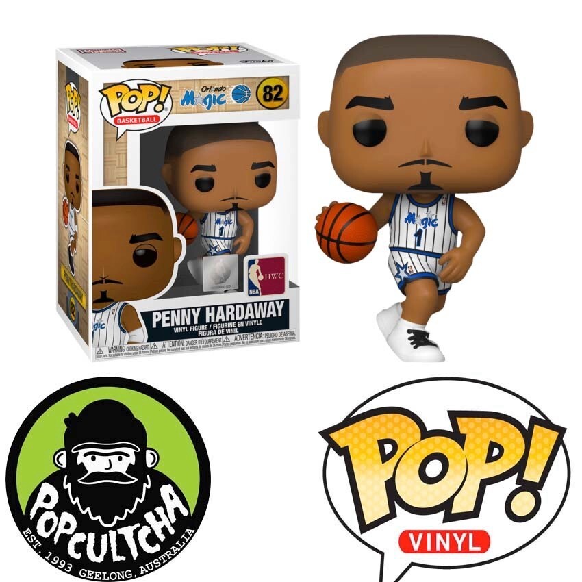Nba Basketball - Penny Hardaway Orlando Magic Pop! Vinyl Figure &Quot;New&Quot;