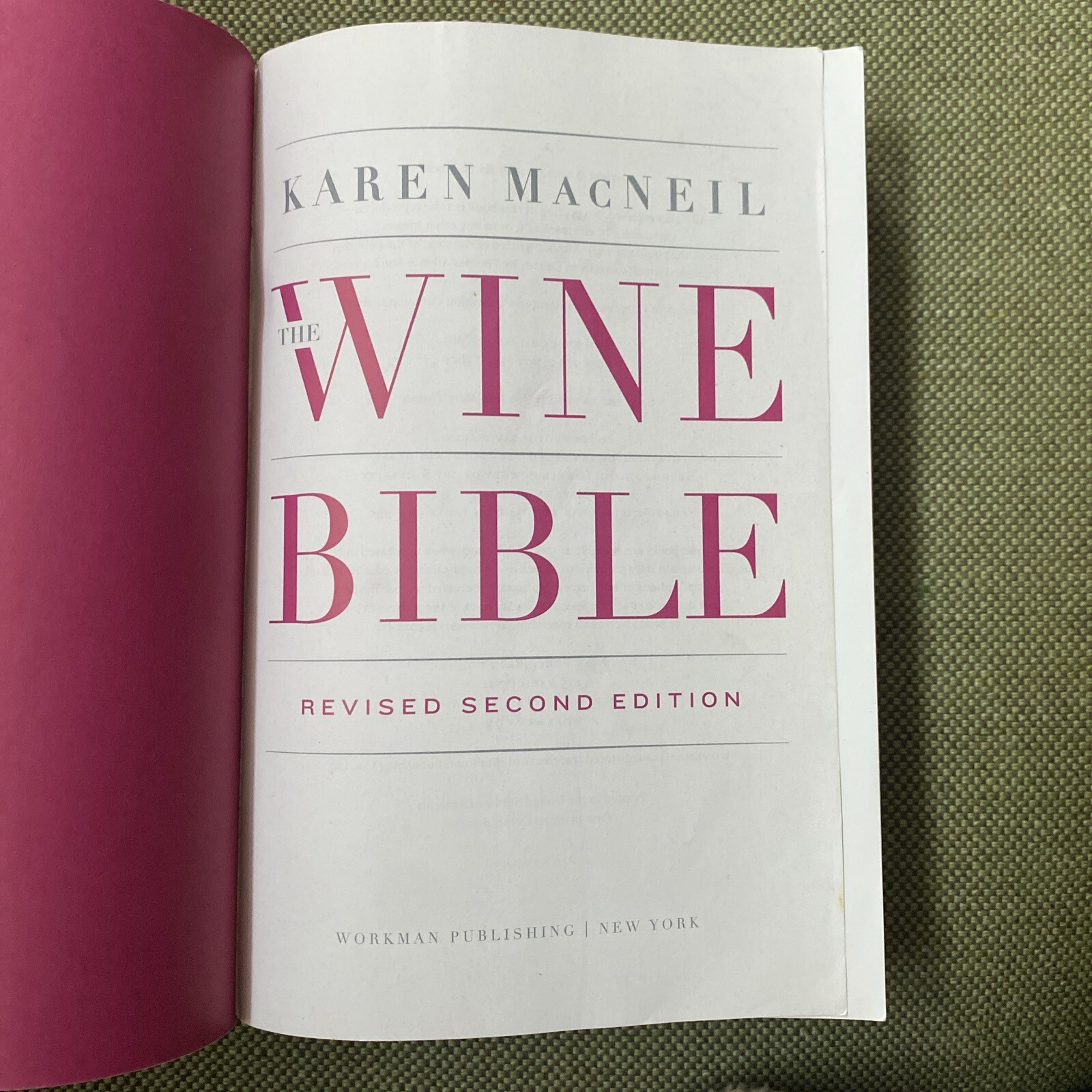 The Wine Bible by Karen MacNeil (Paperback, 2015) for sale online eBay