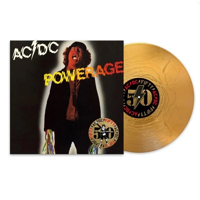 AC/DC - POWERAGE - LP 180gram Gold Nugget VINYL NEW ALBUM