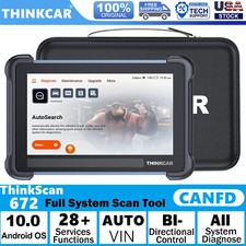 ThinkScan 672 Bidirectional Scanner Key Pr0gramming Full System Tool Free Update