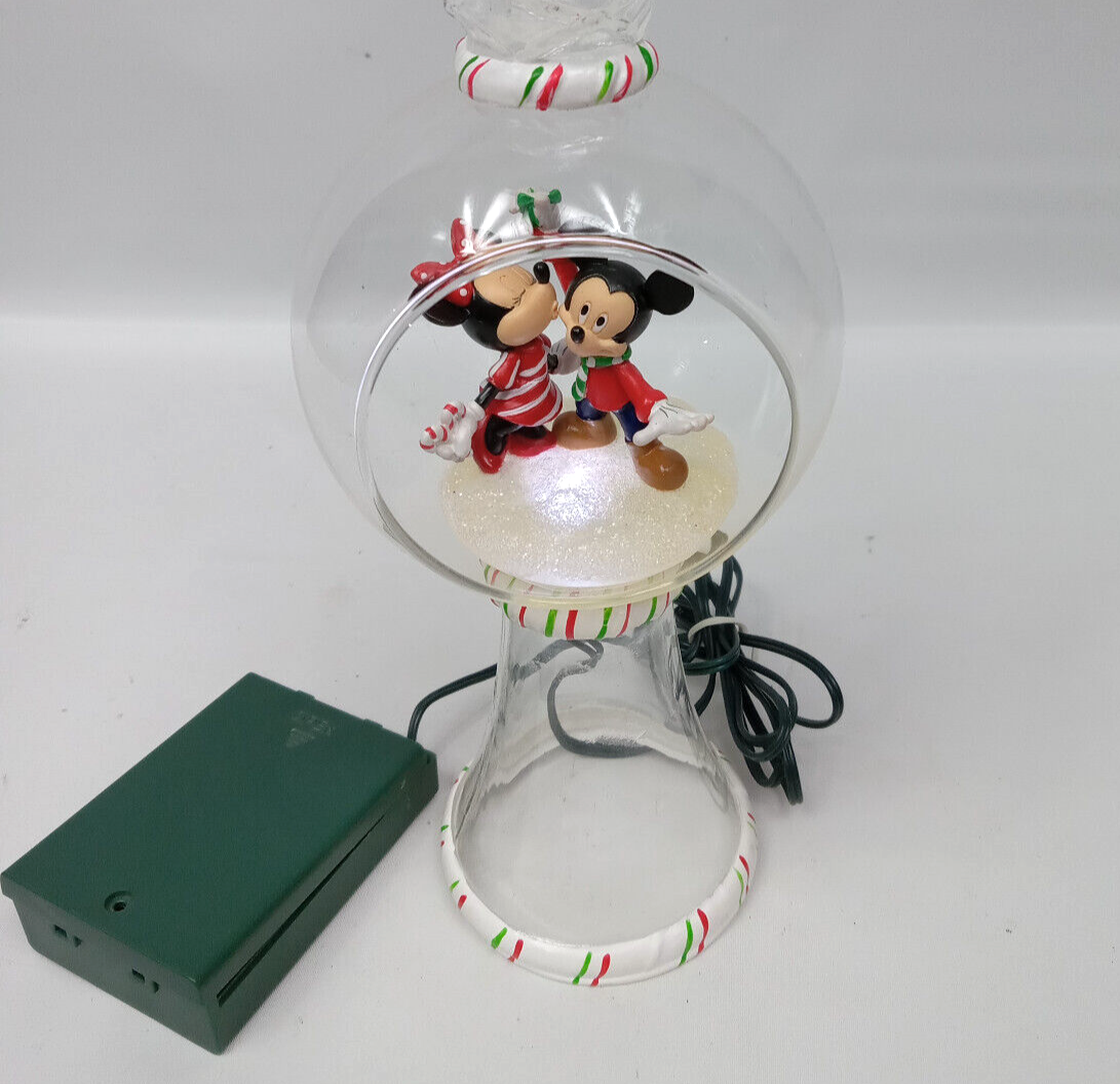 Disney Store Mickey And Minnie Mistletoe Kiss Christmas Tree