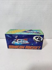 Masudaya Mini Sonicon Rocket Tin Pull Back Action Rocket Japan 1997 No Sat Dish