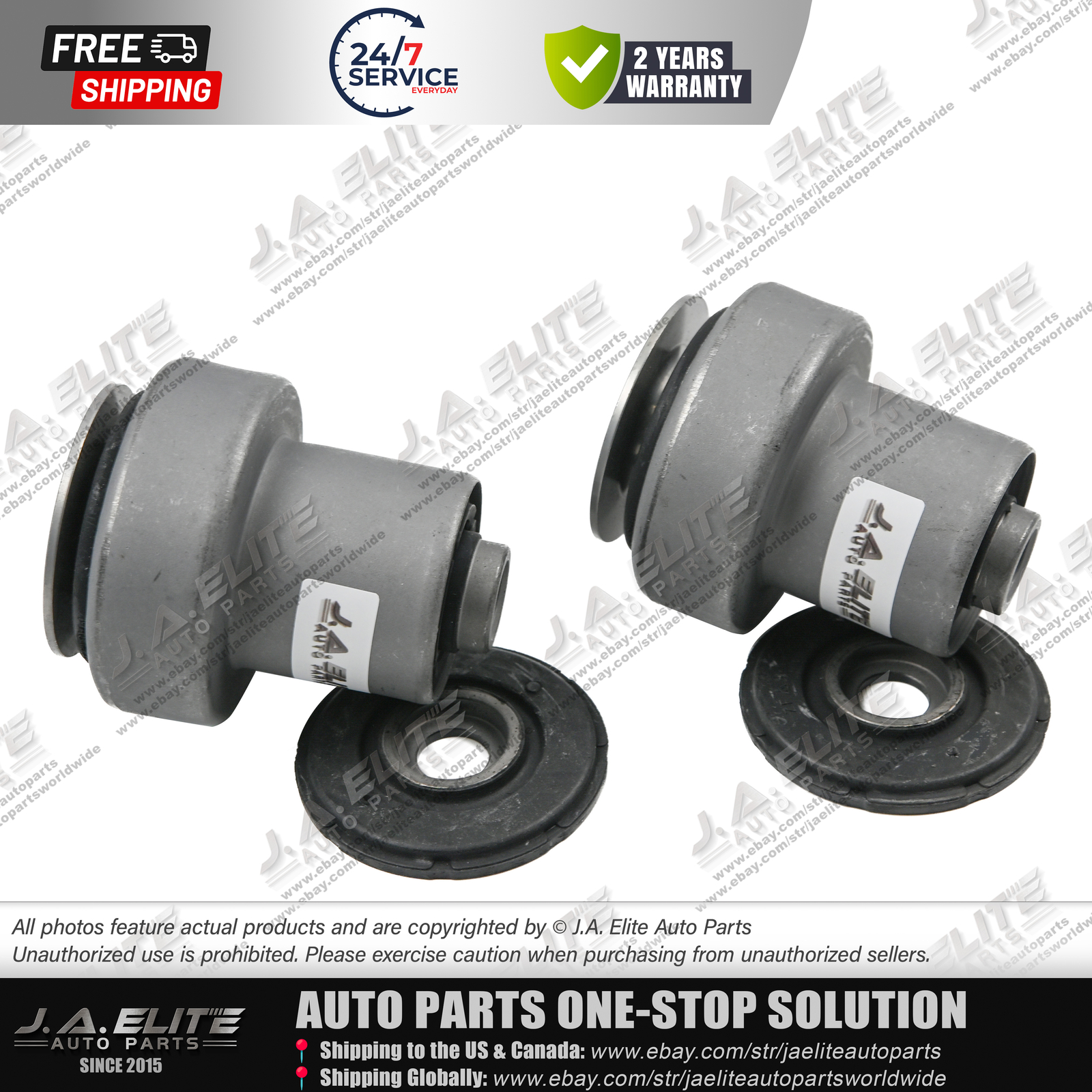 2pcs Front Lower Control Arm Bushing (Big) fit Maserati Quattroporte GT GC
