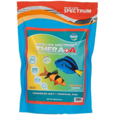 New Life Spectrum THERA+A Regular Pellets 600g Garlic Enhanced Diet Fish Food