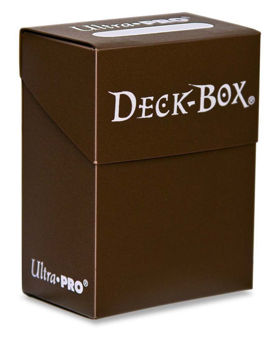 Ultra Pro 330462 Deck Box, Brown