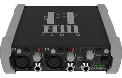 2x2 CH USB Audio Midi Interface UAI 2210 professional , Hill Audio