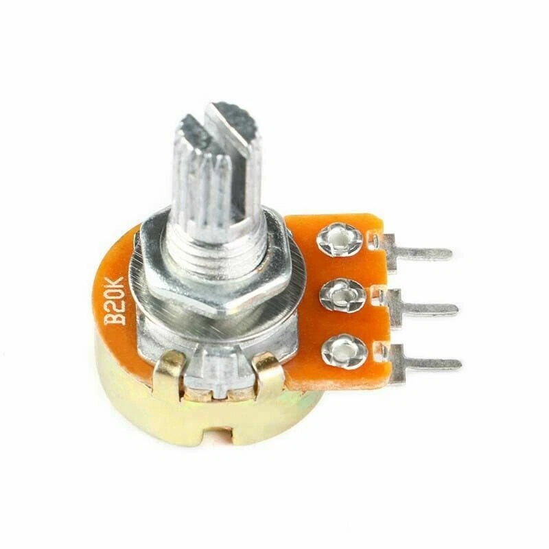 WH148 B1K 2K - B1M Ohm Linear Taper Rotary Potentiometer Panel Pot 3-PIN/6-PIN - Image 2 of 4