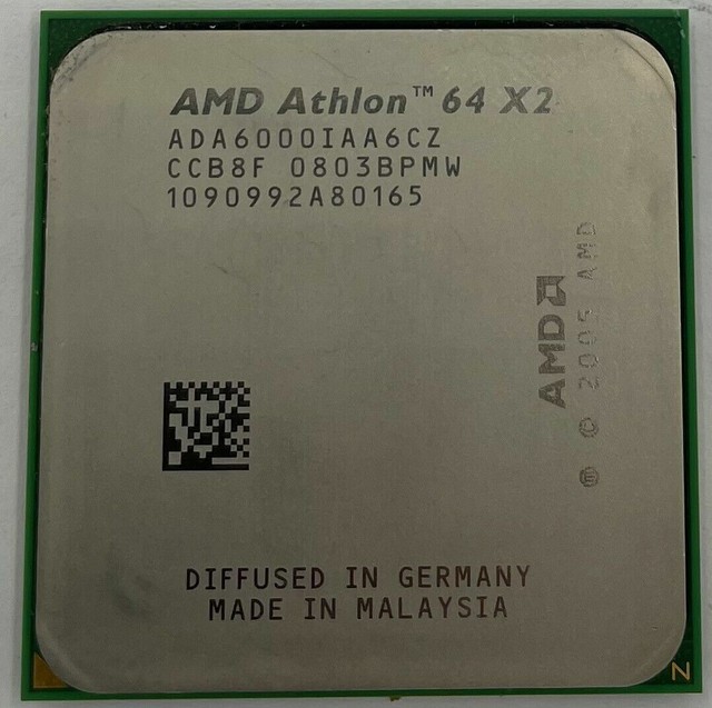 Amd Athlon 64 X2 6000 3ghz Dual Core Ada6000iaa6cz Processor For Sale Online Ebay
