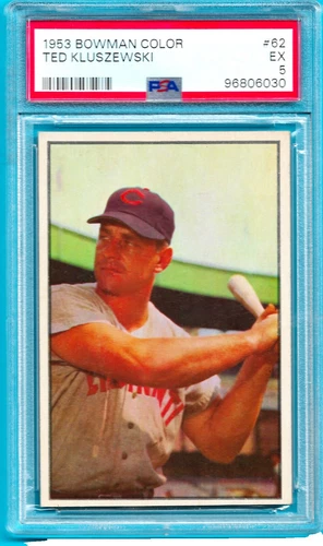 Bowman Ted Kluszewski Baseball 1953 Season Sports Trading Cards & Accessories