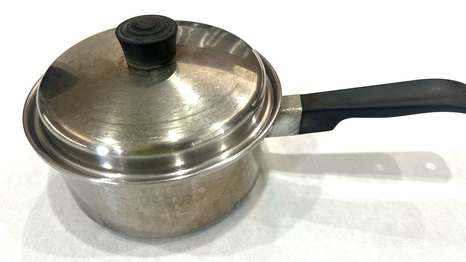 Lustre Craft 2 Qt Sauce/Saute Pan, 3 Ply 18-8 Stainless Steel With Lid