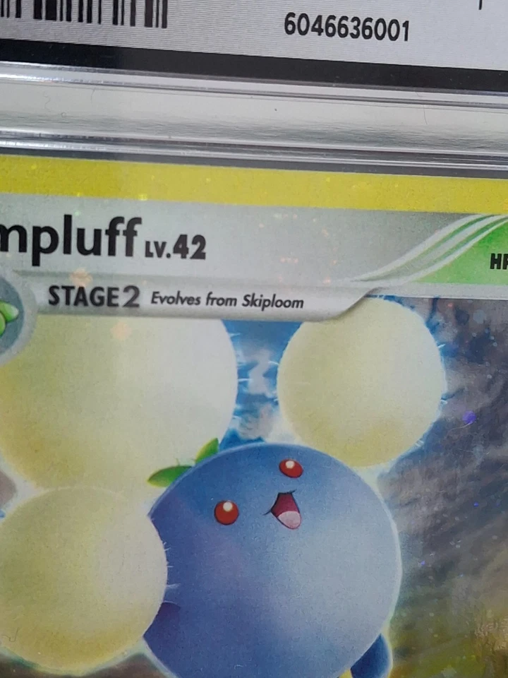 Pokémon Jumpluff 11/132 2007 Secret Wonders Rare Holo CGC 8 Holo Bleed 2 swirl's - Image 4 of 4