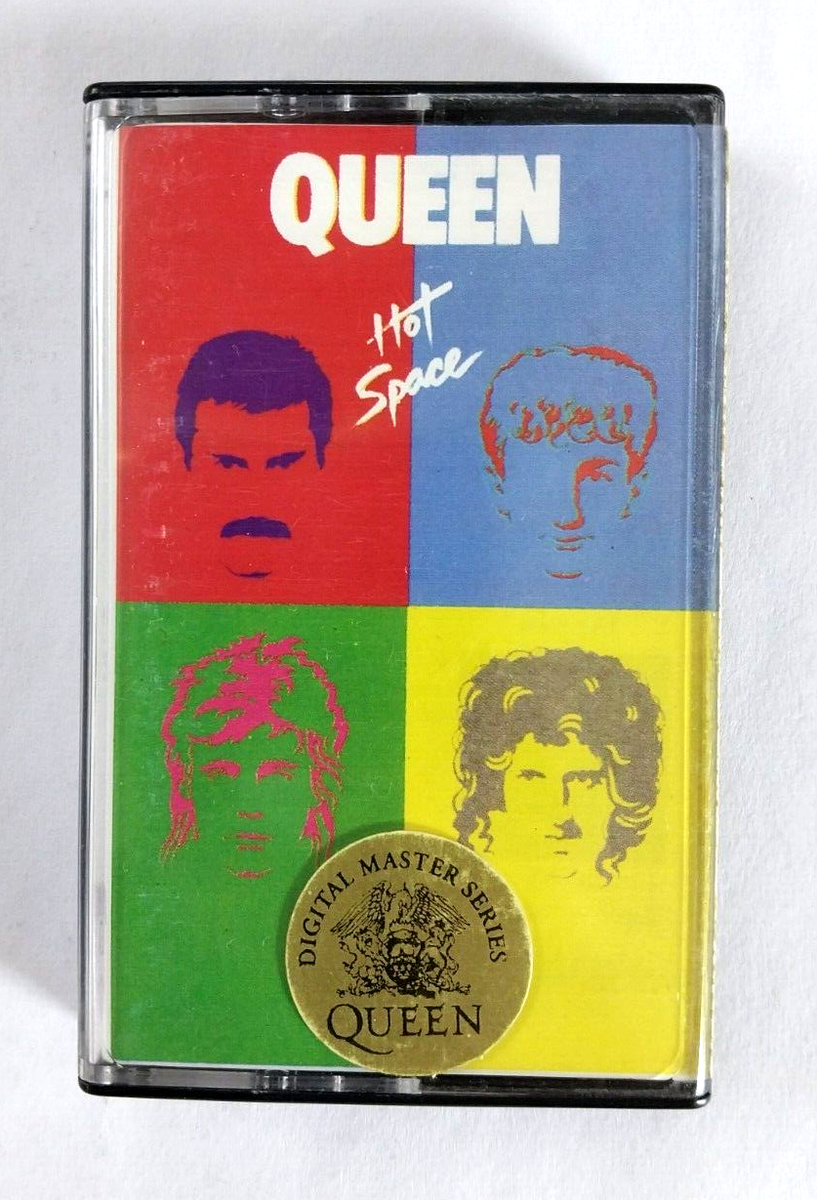 1985 Queen Hot Space Cassette Argentina Pressing Rare Tape Freddy