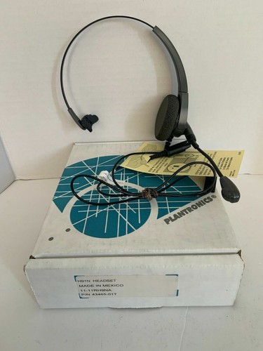 Plantronics H91N Encore 43465-01 Mono Isolanti Telefono Cuffie Nuovo IN  Scatola | eBay