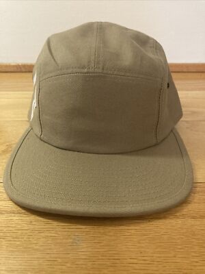 Black Diamond/ Adult Size / Tan /5 Panel - Strap Adjustable - 100% Cotton Hat