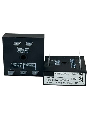 Littelfuse TS2621 - SSAC Time Delay 0.05-3 Sec 230 VAC 1A 10A