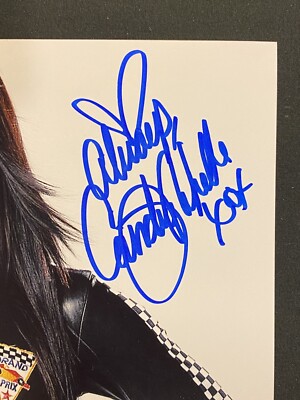 セール…キャンディスミシェル直筆サイン入り写真…Candice Michelle Candice Michelle WWE DIVA Womens Champion Wrestling Signed 8