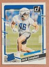 Jack Campbell 2023 Donruss Rookie RC Card #330