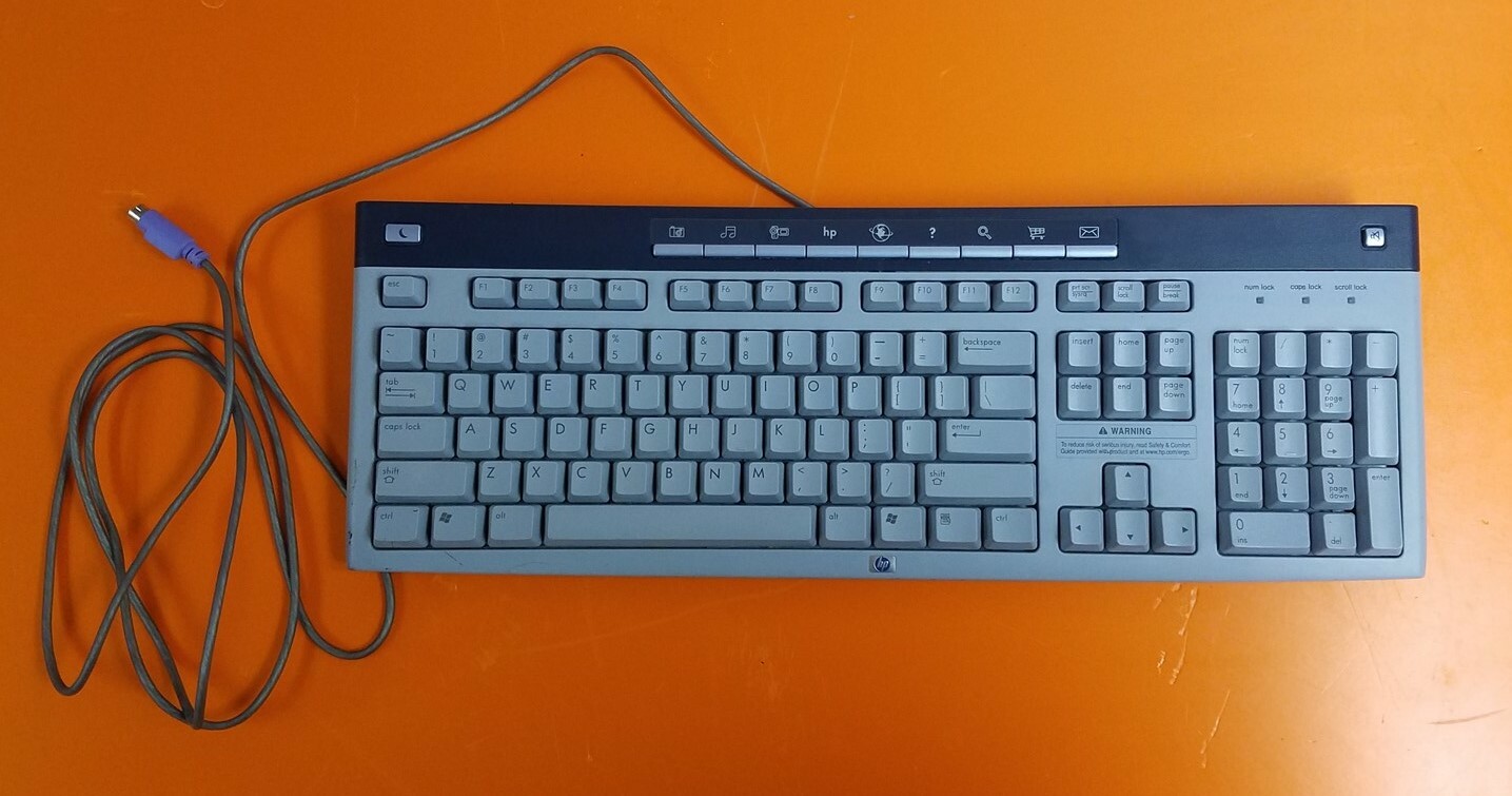 ⭐️⭐️⭐️⭐️⭐️ HP KB0228 PS/2 Wired Standard US Computer Keyboard eBay
