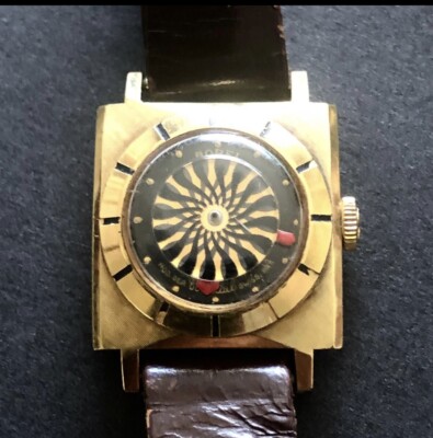 Vintage Rare  Ernest Borel kaleidoscope Wrist Watch (works Perfect)