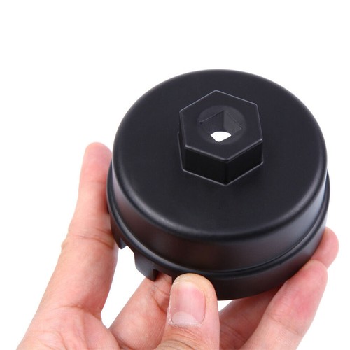 Oil Filter Cap Wrench Cup Socket Remover Tool For Toyota Lexus 14 Flutes 64MM - Picture 4 of 13