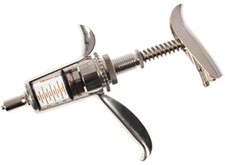 1 x 10ml Vaccinator Henke Injecting Sheep Cattle METAL TIP Vet Matic Auto Farm