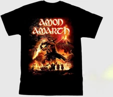 Amon Amarth Surtur Rising Black Cotton Unisex S-234XL T-Shirt