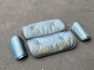 Herman Miller Eames Lounge Chair Cushions - Super Rare Vintage Color Blue