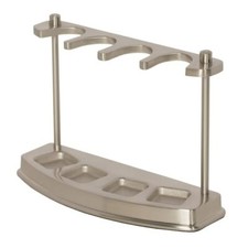 BOX OF 4 - Giagni Vernon Brushed Nickel Metal Toothbrush Holder, 903309 Bathroom