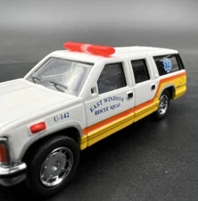 4 Pack 1/87 Red Federal Signal Aerodynic Lightbar Greenlight Police Fire EMS SUV
