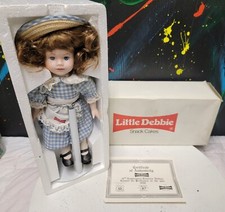90' Little Debbie 30th Anniversary Porcelain Doll Collector Edition Original Box