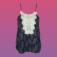Lace Paisley Camisole Top