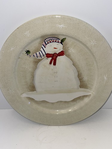 Oneida Snowmates Cream By Sakura 16.5 Inch Serving Platter HTF