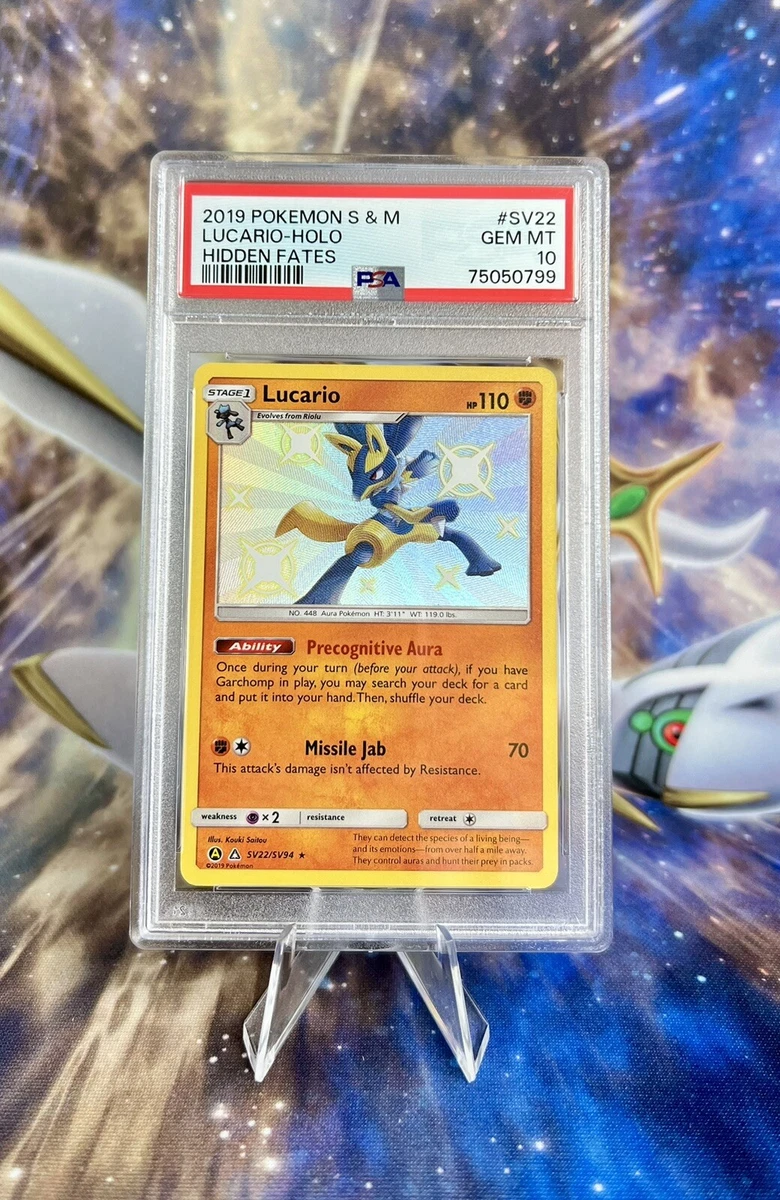 SV22/SV94 Lucario, Rare Holo Card