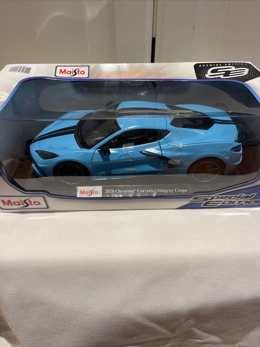 ミニカー Maisto Chevrolet Corvette Stingray Coupe Amazon.com: Maisto 1:24 Assembly Line 2020 Chevrolet