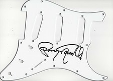 PERRY FARRELL JANE'S ADDICTION SINGER HAND SIGNED GUITAR PICKGUARD w/COA 