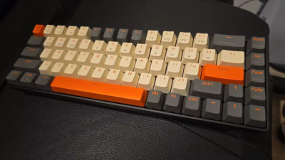ZIYOULANG K68 Drahtlose mechanische Tastatur 2,4G/Bluetooth Dual-Mode-Tastatur