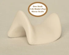 HORSING AROUND One Sixth (1:6) Scale HOLLYWOOD STYLE ARABIAN SADDLE TREE - Resin