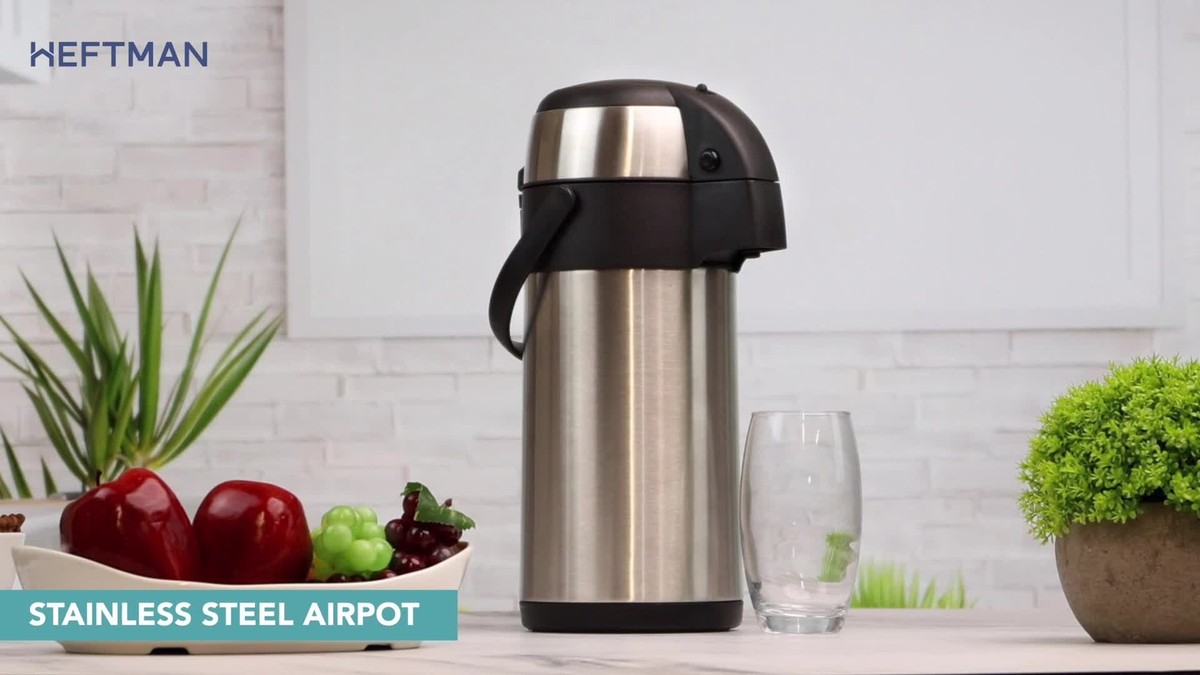 HEFTMAN Hot Water Flask Stainless Steel Leak Proof Thermal Safety