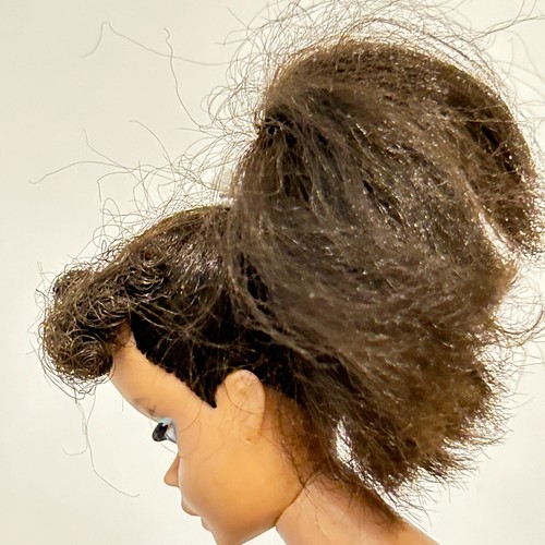 Muñeca Barbie Cola de Caballo Morena Mattel #7 De Colección 1962 Pestañas Moldeadas Estado Original - Imagen 14 de 14
