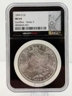 1899-O Morgan Silver Dollar $1 NGC VAULTBOX MS 64