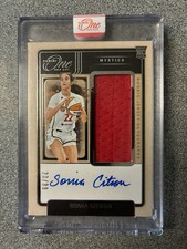 2025 Panini One and One WNBA - Rookie Jersey Autographs Sonia Citron #RJA-SC /99