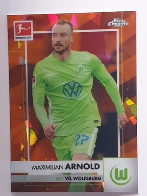 2021  Topps Chrome Bundesliga  #95 Maximilian Arnold /125