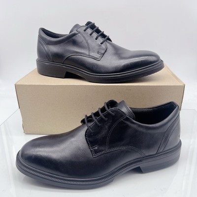 Ecco Maitland Hydromax Men s Casual Derby Shoes Black Leather EU 42 US 8 - 8.5