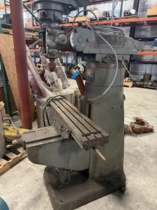 Bridgeport Vertical Milling Machine Manual Electric Metalworking Equipment