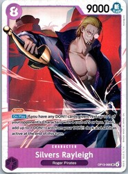 Silvers Rayleigh OP13-066 Carrying On His Will SR Foil One Piece TCG