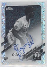 2021 Chrome Black and White Mini-Diamond Refractor Sherten Apostel Auto 6ns