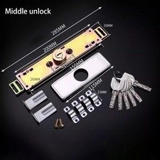 Serrure de porte volet roulant solution sécurité maison avec mécanisme de ver