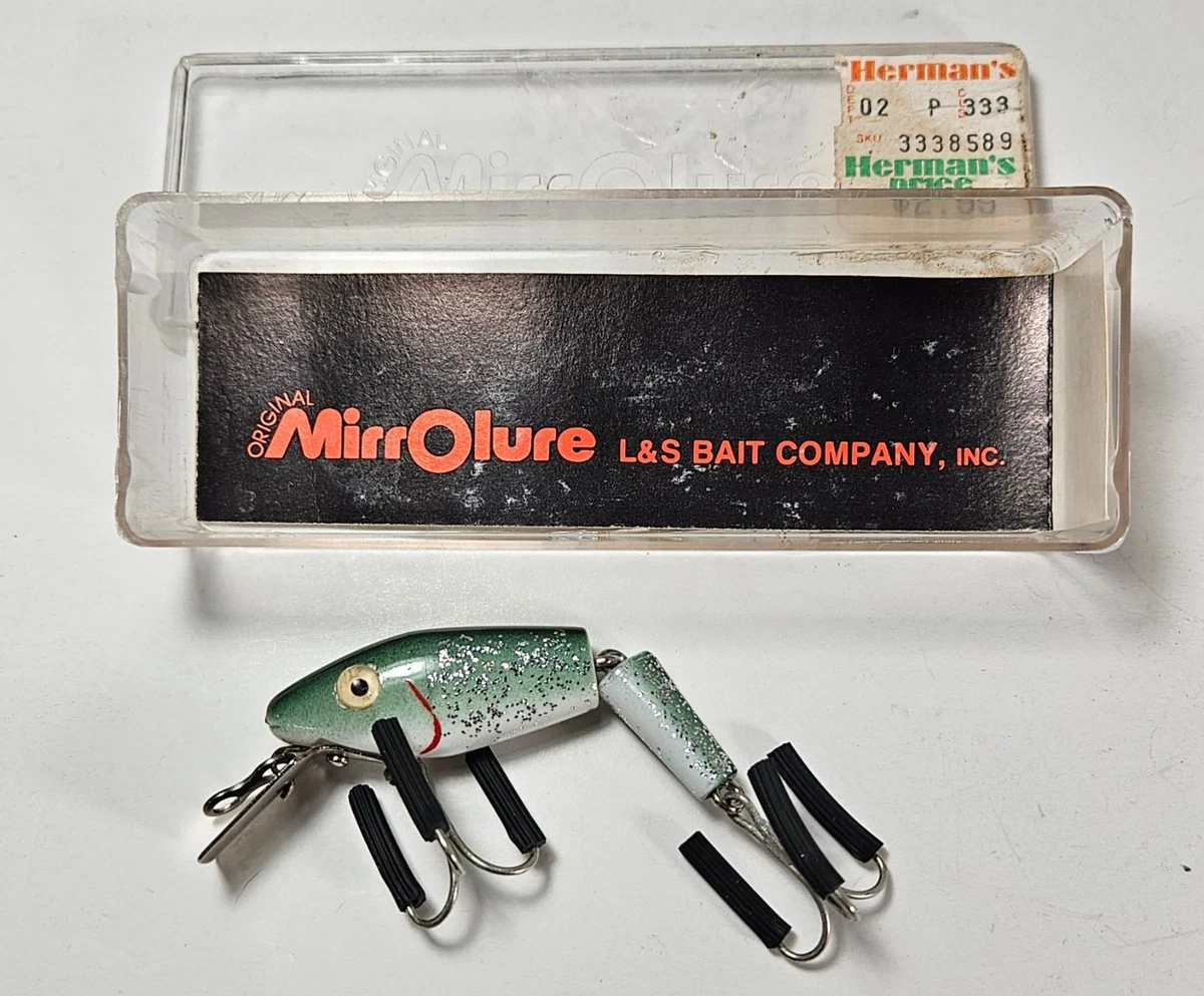 Leurres de pêche vintage / L&S Mirrolures / Deux leurres / #3